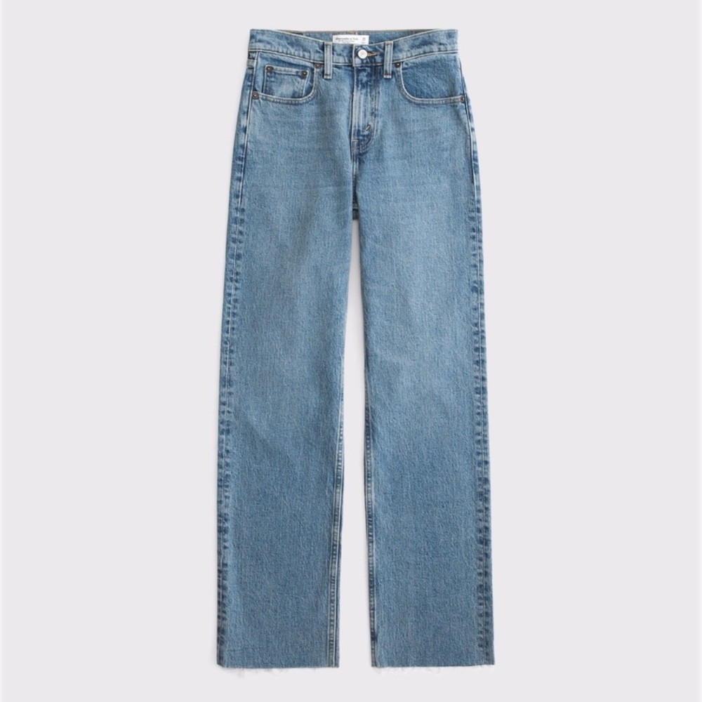 Abercrombie High Rise 90’s Relaxed Jean